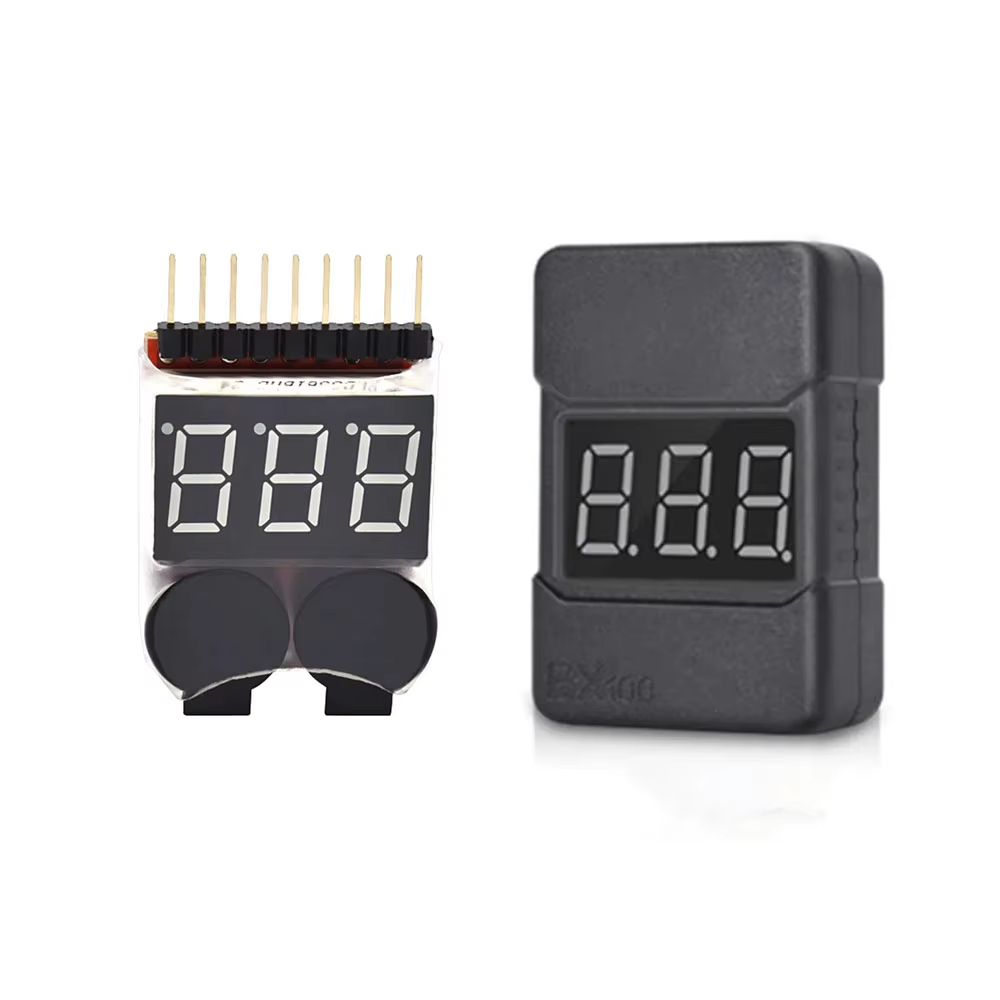 Drone Buzzer - Tester napięcia akumulatora Lipo BX100 1-8S